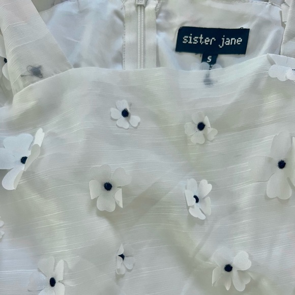 White Sister Jane Midi Dress - Picture 3 of 3